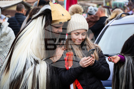 Бургас - кукерски игри - благотворителност
