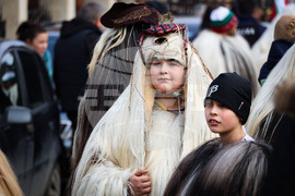 Бургас - кукерски игри - благотворителност