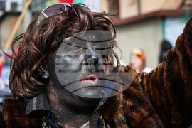 Бургас - кукерски игри - благотворителност