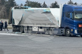 Казанлък - камион - инцидент