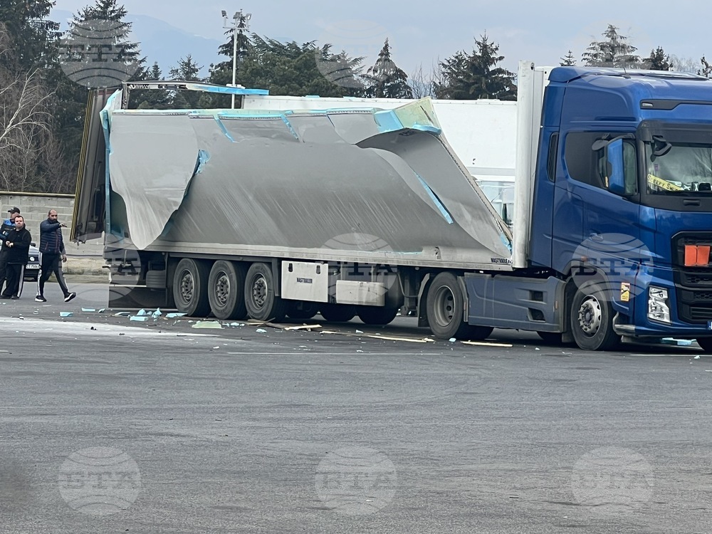 Казанлък - камион - инцидент