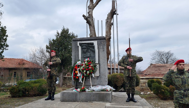 Военен ритуал на Къкринското ханче даде начало на събития по повод 151 години от гибелта на Васил Левски