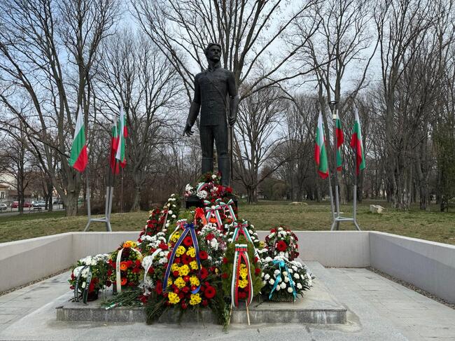 Русе отбеляза 151 години от гибелта на Васил Левски