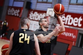 Баскетбол - мъжки национален отбор на България - открита тренировка