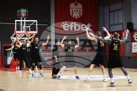 Баскетбол - мъжки национален отбор на България - открита тренировка