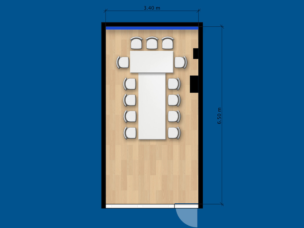 National Press Club -  layout of the hall