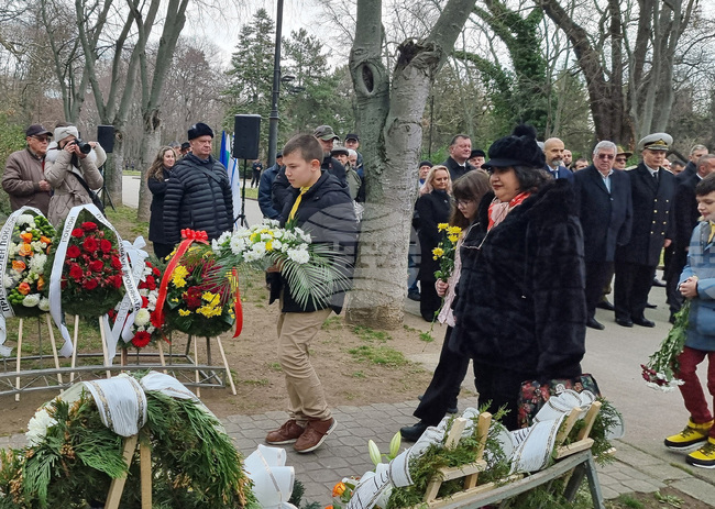 Варна - 151 години от гибелта на Васил Левски - общоградско поклонение