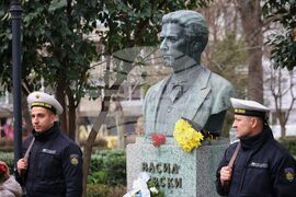 Бургас - Васил Левски - годишнина - почит