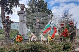 Шумен - Васил Левски - годишнина - възпоменателна церемония