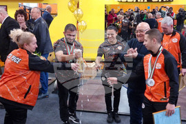 Русе - Ангел Русев - посрещане