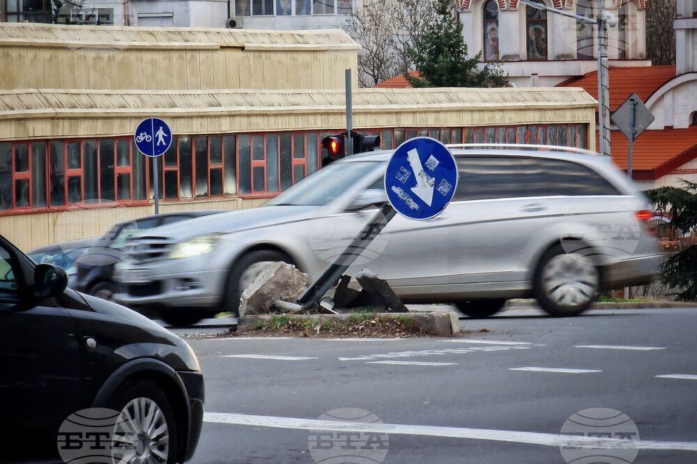 Бургас - пътен инцидент