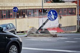 Бургас - пътен инцидент