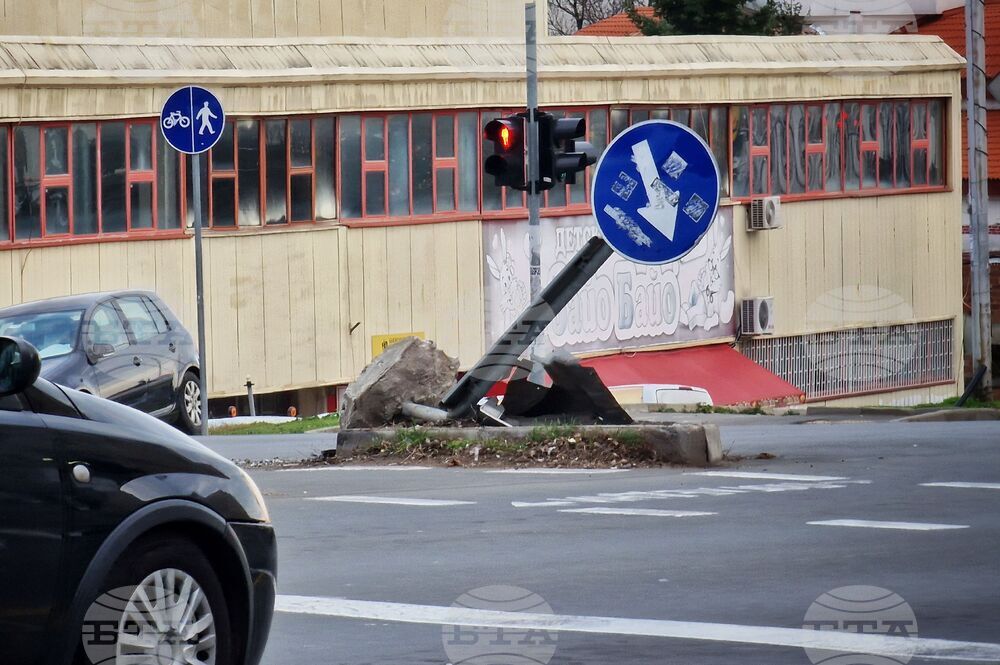 Бургас - пътен инцидент