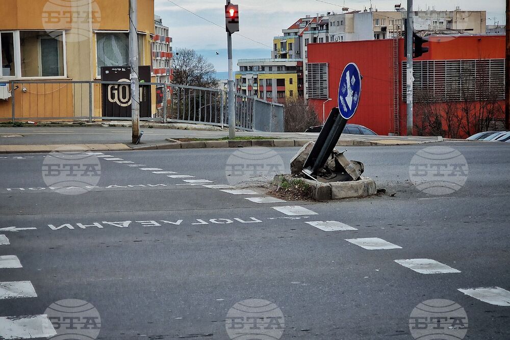 Бургас - пътен инцидент