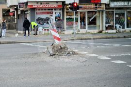 Бургас - пътен инцидент