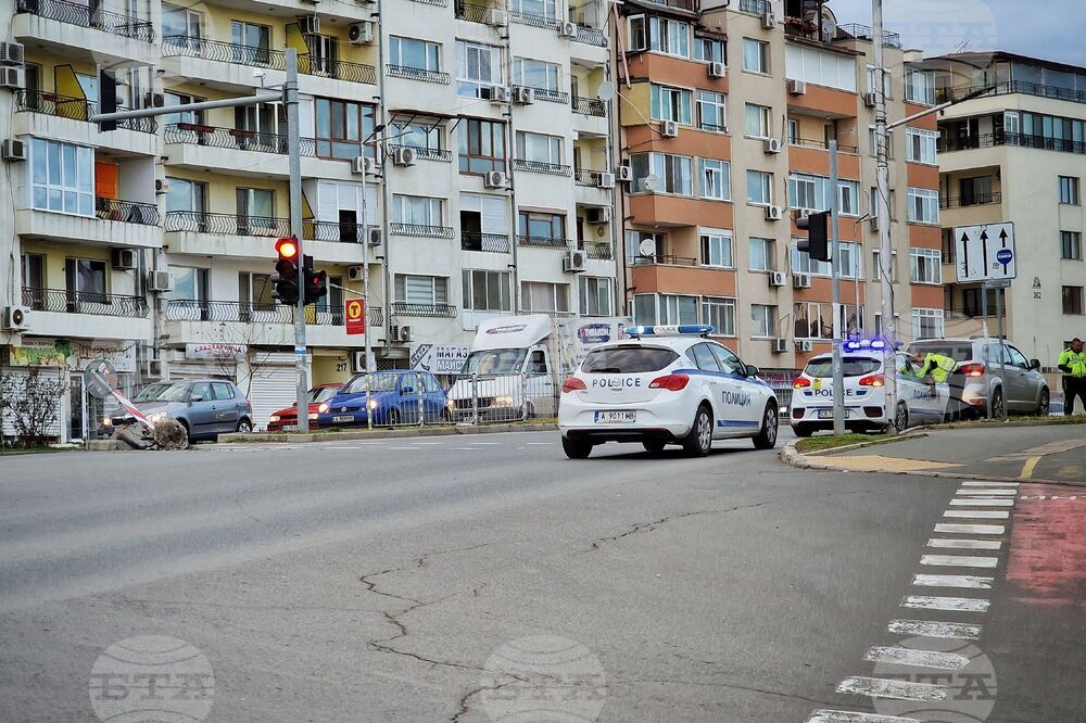 Бургас - пътен инцидент