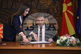 Министерството на външните работи  - Теодора Генчовска - Буяр Османи - протокол - подписване