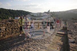 Велико Търново - журналисти - България - Република Северна Македония - „Време за разговор“ - резерват „Царевец”