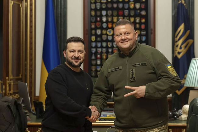 Бившият главнокомандващ на украинските въоръжени сили Валерий Залужни беше назначен от Зеленски за посланик във Великобритания