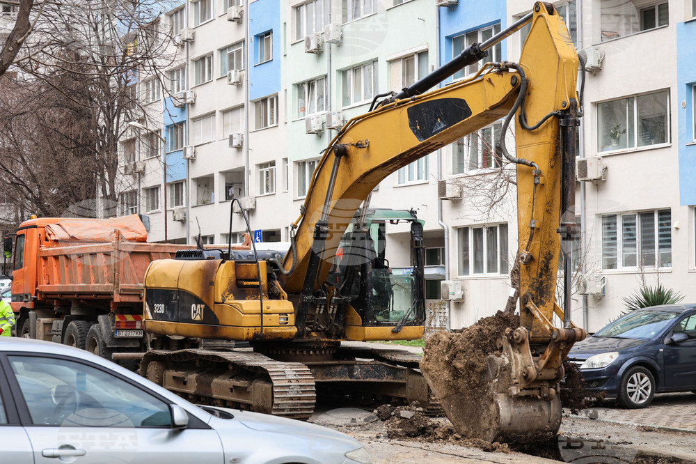 Бургас - улица - ВиК мрежа - ремонт