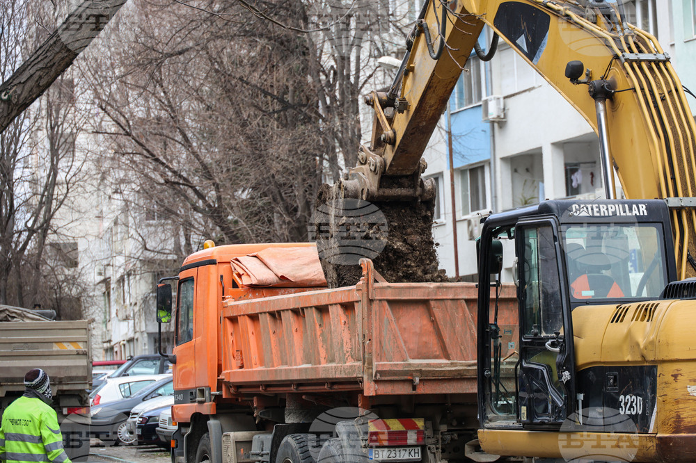 Бургас - улица - ВиК мрежа - ремонт