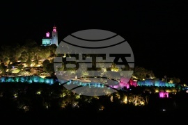 Велико Търново - журналисти - България - Република Северна Македония - „Време за разговор“ - спектакъл “Царевград Търнов - звук и светлина”