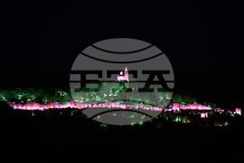 Велико Търново - журналисти - България - Република Северна Македония - „Време за разговор“ - спектакъл “Царевград Търнов - звук и светлина”