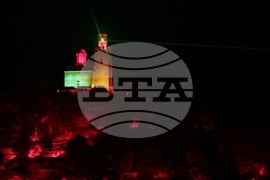 Велико Търново - журналисти - България - Република Северна Македония - „Време за разговор“ - спектакъл “Царевград Търнов - звук и светлина”