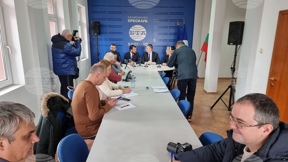 Национален пресклуб на БТА Хасково - ПП "Възраждане" - пресконференция