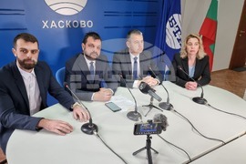 Национален пресклуб на БТА Хасково - ПП "Възраждане" - пресконференция