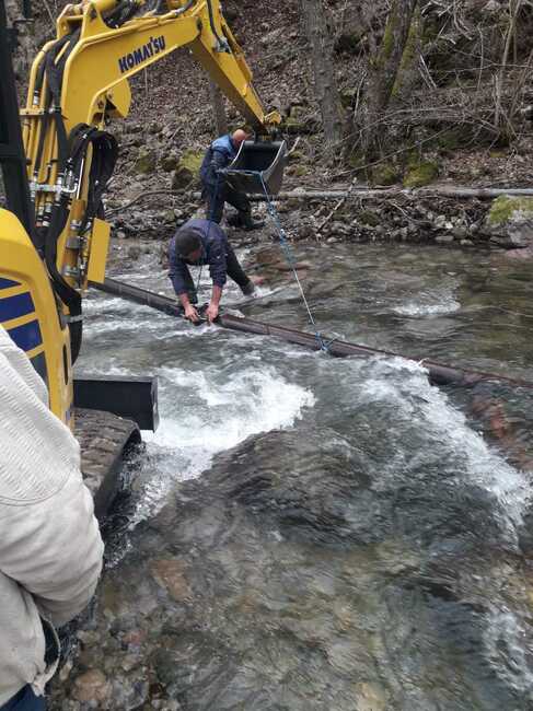Екипи на „Кюстендилска вода” отстраниха сложна авария при тежки метеорологични условия