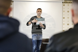 Пазарджик - Димитър Бербатов - среща