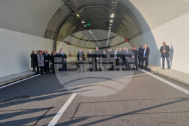 Благоевград – АМ Струма – тунел „Железница“ – пускане на движението