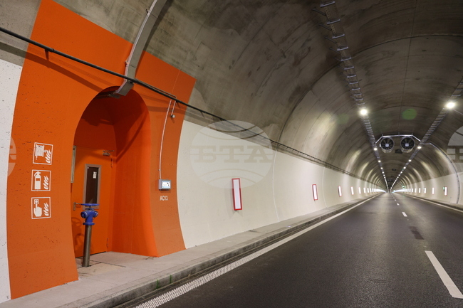 На 11 и 12 март се ограничава движението в тунел "Железница" на магистрала "Струма" поради тестове и профилактика