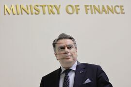 Министерство на финансите - Асен Василев - брифинг