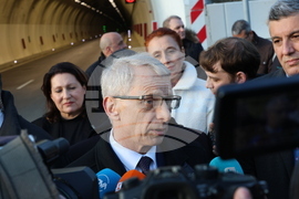 Благоевград - АМ Струма - тунел „Железница“ - Николай Денков - брифинг