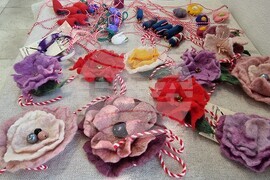 Варна - изложба - авторски мартеници