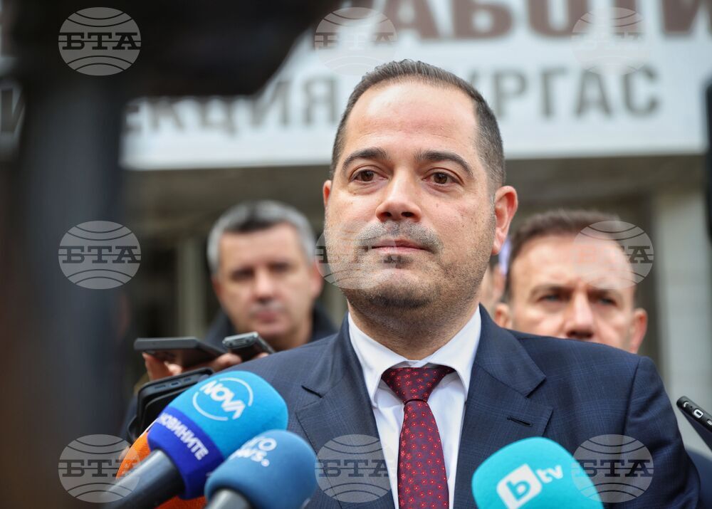 Бургас - Калин Стоянов - брифинг