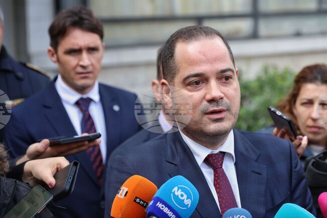 Бургас - Калин Стоянов - брифинг