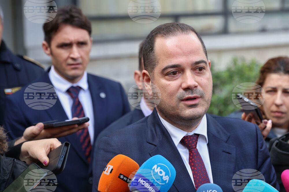 Бургас - Калин Стоянов - брифинг