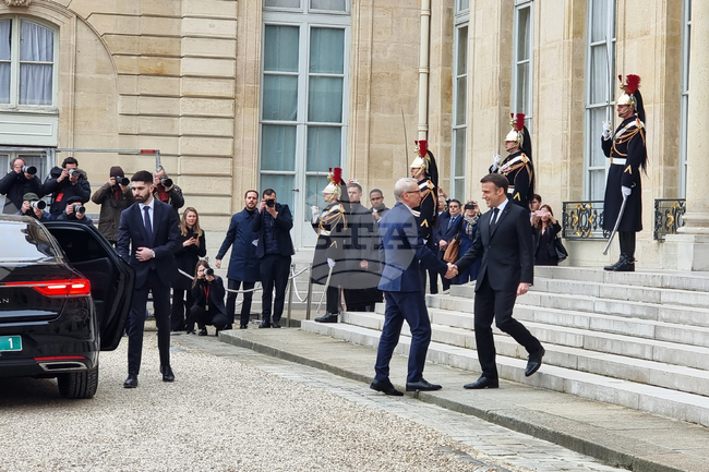 Франция - Николай Денков - Еманюел Макрон - среща