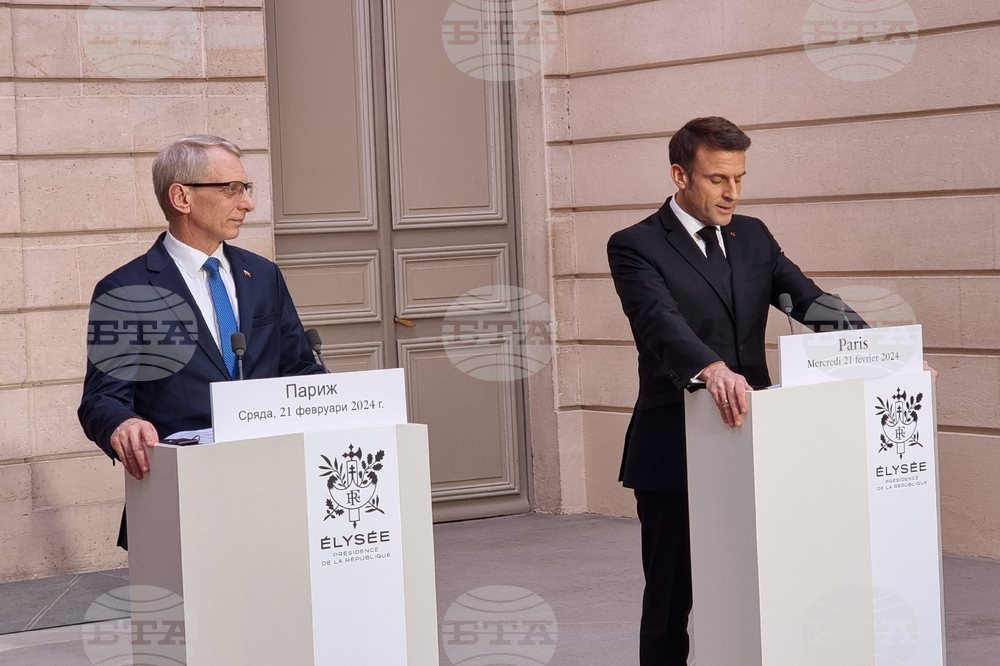 Франция - Николай Денков - Еманюел Макрон - среща