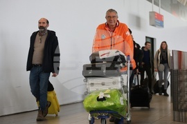 Летище София -32-ра Национална антарктическа експедиция - участници - завръщане