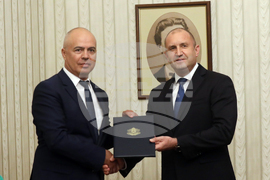 Румен Радев - "БСП за България"  - мандат - връчване