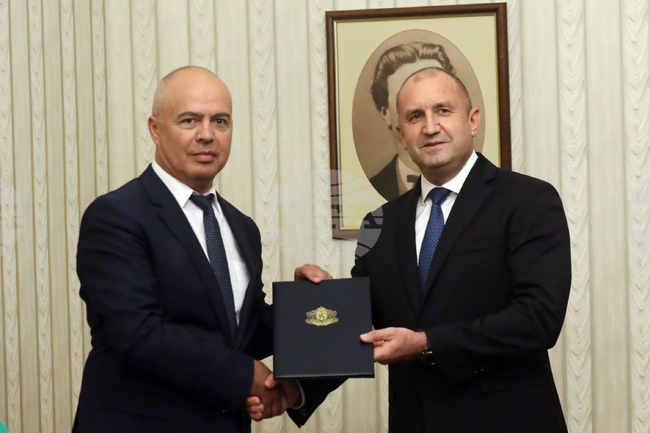 Румен Радев - "БСП за България" - мандат - връчване