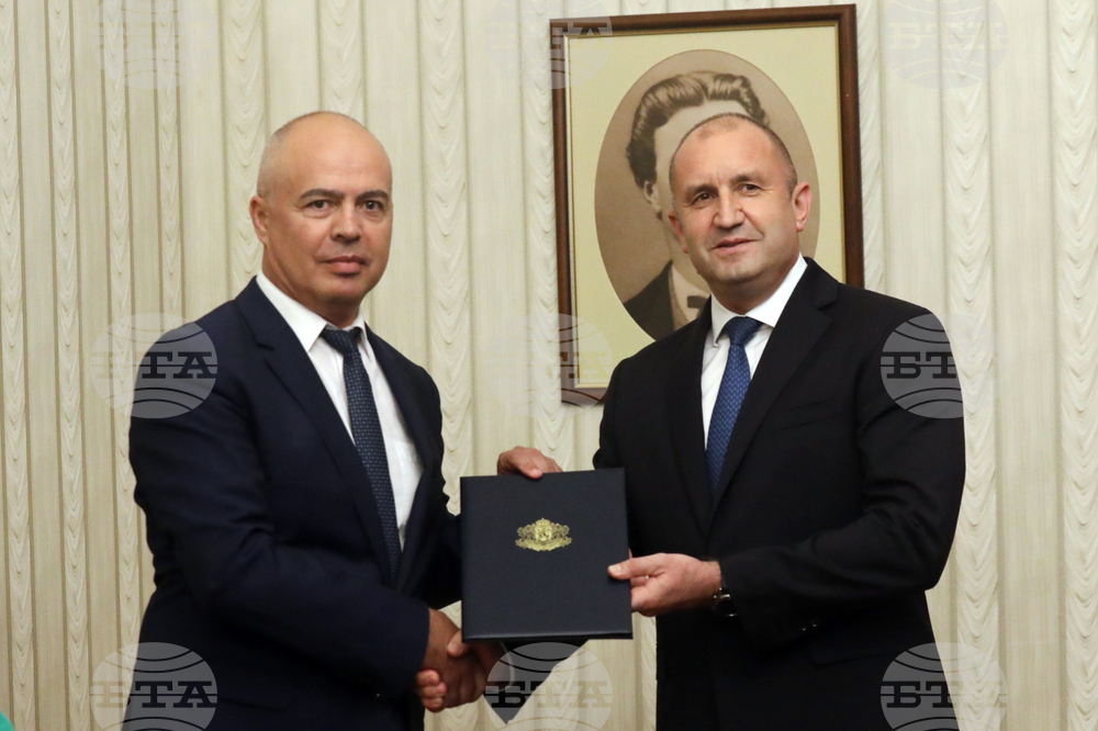 Румен Радев - "БСП за България"  - мандат - връчване