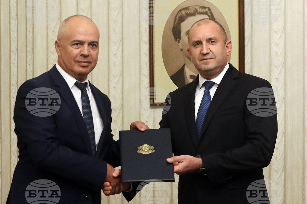 Румен Радев - "БСП за България"  - мандат - връчване