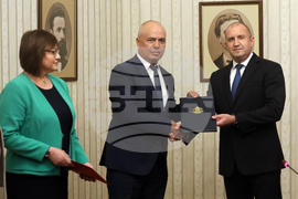 Румен Радев - "БСП за България"  - мандат - връчване