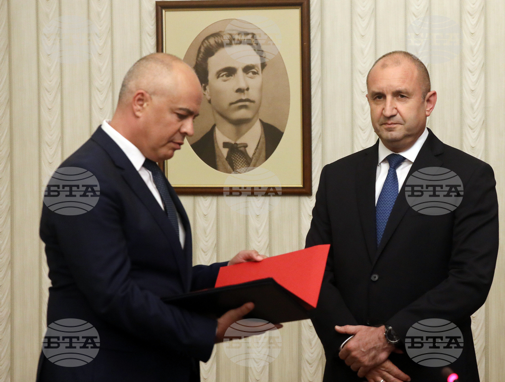 Румен Радев - "БСП за България"  - мандат - връчване