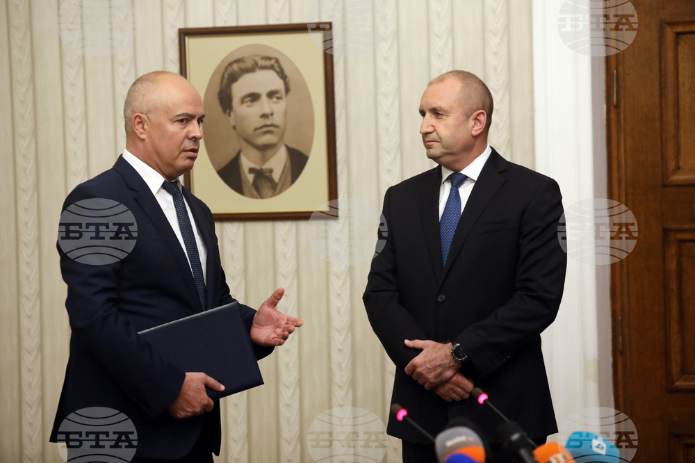 Румен Радев - "БСП за България"  - мандат - връчване